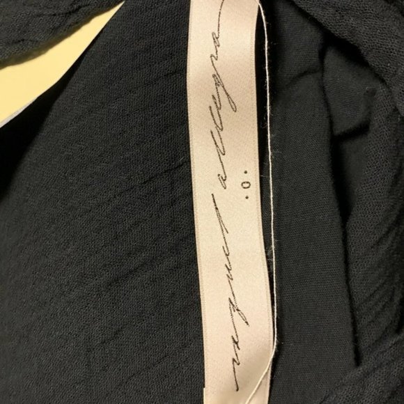 Raquel Allegra Football Tee Dress in Black NWT Size 0 - Picture 10 of 12